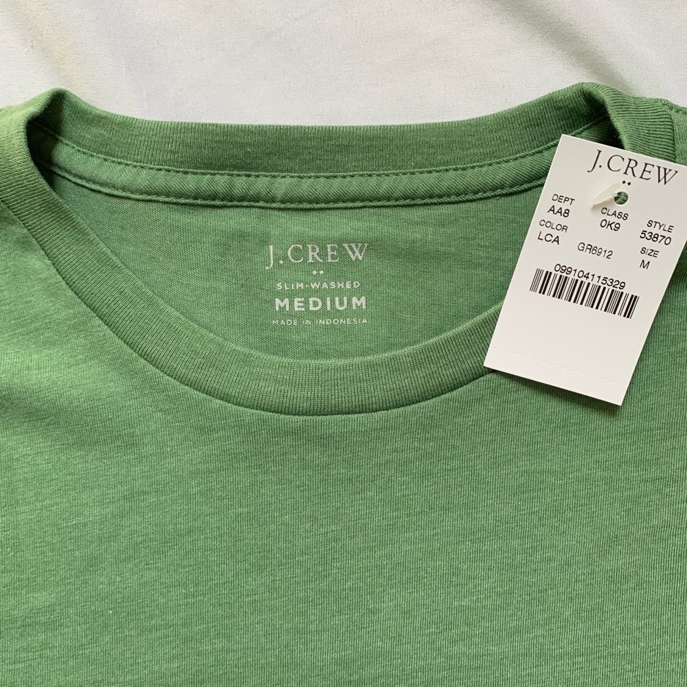 NWT JCrew Men’s Slim-Washed T-Shirt